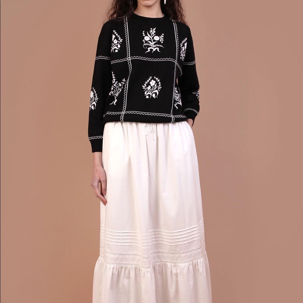 Meadow FICUS SKIRT WHITE